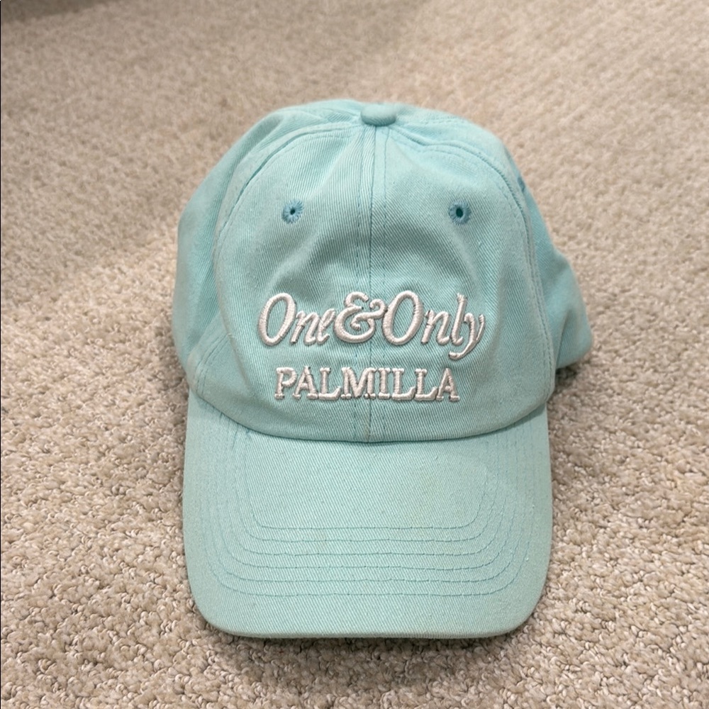 One & Only Palmilla blue baseball cap